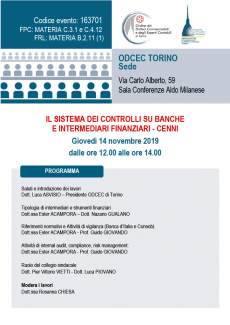 Programma del Convegno